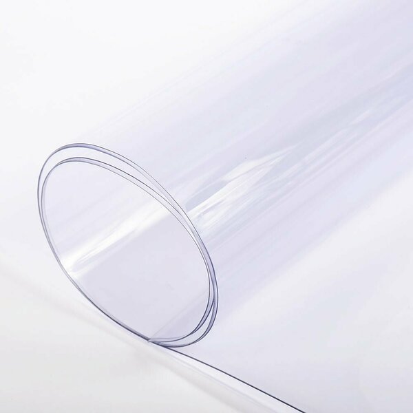 Seamtec Double Polished Clear Vinyl, Clear 14 Gauge, Clear Plastic Cut SEAM14CLEAR80WP